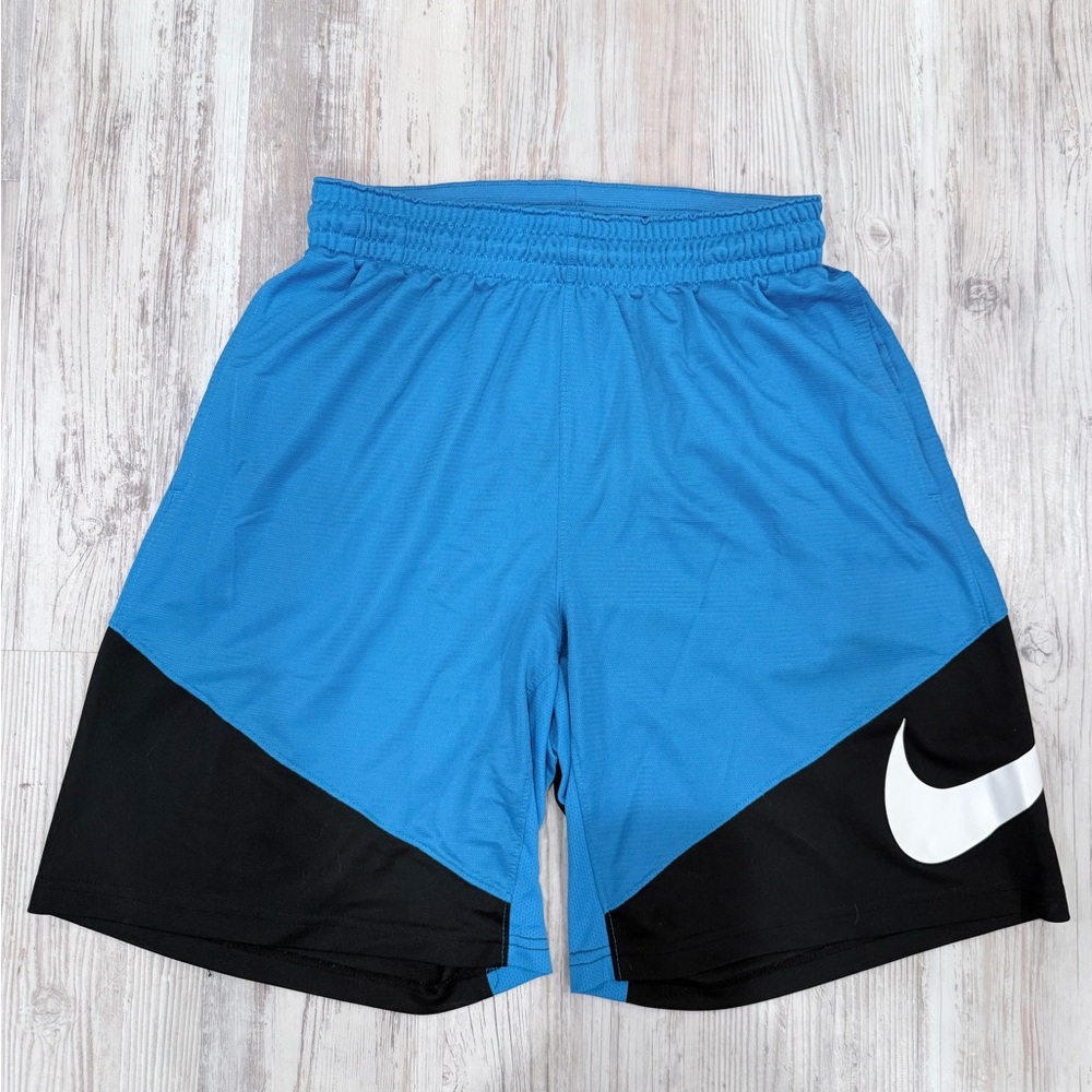 Nike Men's Athletic Shorts in Blue and Black